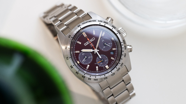 Seiko Launch Prospex Solar Speedtimer European Exclusive SSC953 in Factory Red