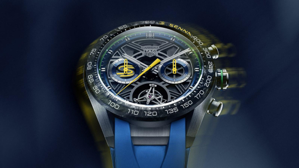 Tag Heuer Carrera Chronograph Tourbillon x Senna Commemorates F1 Legend