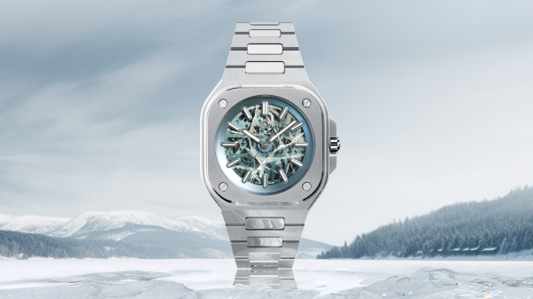 Bell & Ross Release BR-05 Skeleton Arctic Blue Featuring Ice Glass Dial