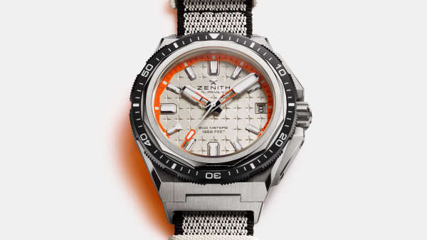 Zenith Extend Defy Extreme Diver Collection with Silvery-White Dial