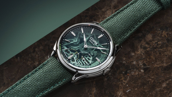 Fratello x Czapek & Cie Launch Promenade Transparencies Viridian Green