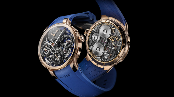 MB&F Present LM Perpetual EVO Silicon Valley Edition in Rose Gold