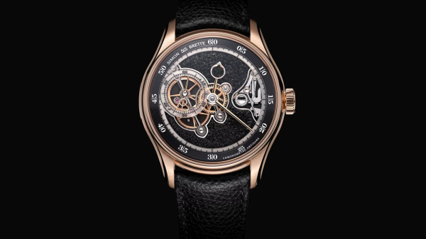Simon Brette Chronomètre Artisans Rose Gold Edition with ‘Battle’ Dial
