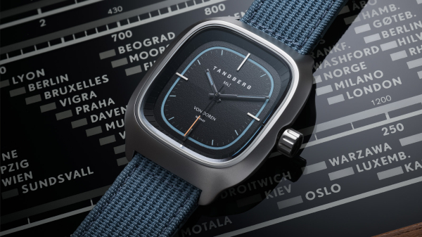 Von Doren Tandberg Brings Retro Hi-Fi Design to a Wristwatch