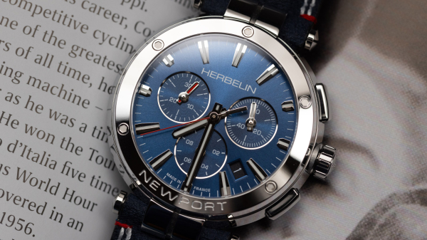 Herbelin Newport Chronograph Textile Watch Review (Giveaway)
