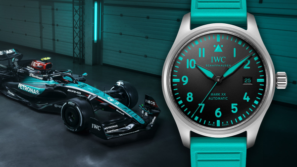 IWC Prepare for New Season with Pilot’s Watch Mark XX Mercedes-AMG PETRONAS Formula One™ Team