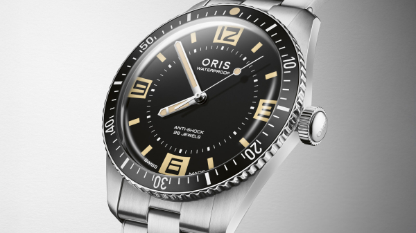 Oris Divers Sixty-Five 60th Anniversary Edition Revisits Mid-20th Century Design