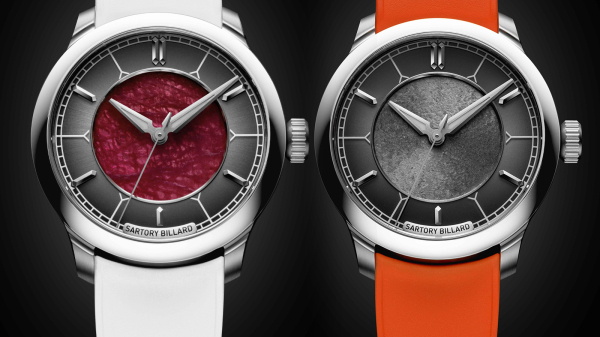 Sartory Billard Launch SB04-E Ruby Platinum and Tantalum Hand-Engraved Editions