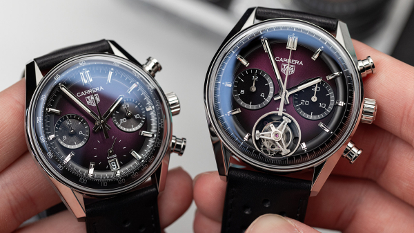 Tag Heuer Carrera Chronograph and Tourbillon Purple Watch Review