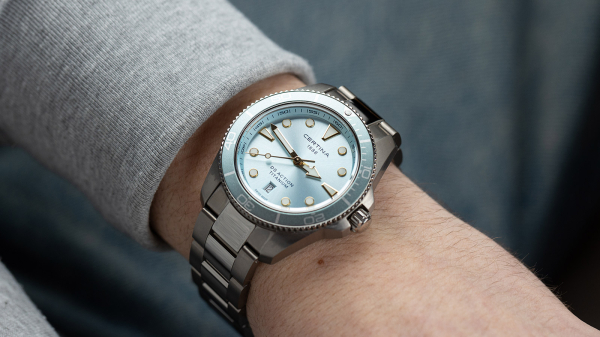 Certina DS Action Titanium Light Blue Watch Review