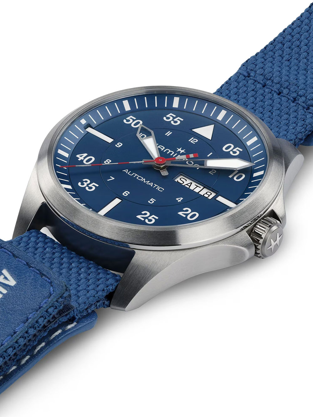 Hamilton Khaki Aviation Pilot Day Date Air-Glaciers