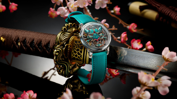 Jaquet Droz Tourbillon Skelet Sapphire – Bushidô Masters the Rule of Cool
