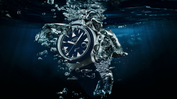 Mühle-Glashütte Release S.A.R Rescue-Timer in Nautical Blue Honours Arctic Seas