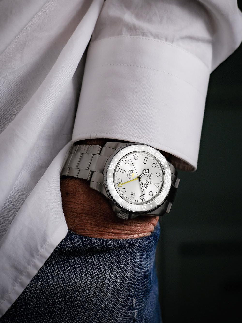Oceaneva GMT Titanium Automatic 1250m