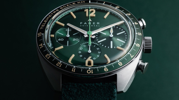 Farer’s Moritz Green Chronograph Brings British Racing Green to British Watch Design