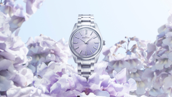 Grand Seiko Reveal 44GS Kiri Mechanical SBGW323 with Purple Blossom Dial 