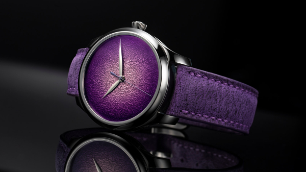 H. Moser & Cie. Launch Endeavour Centre Seconds Concept Purple Enamel