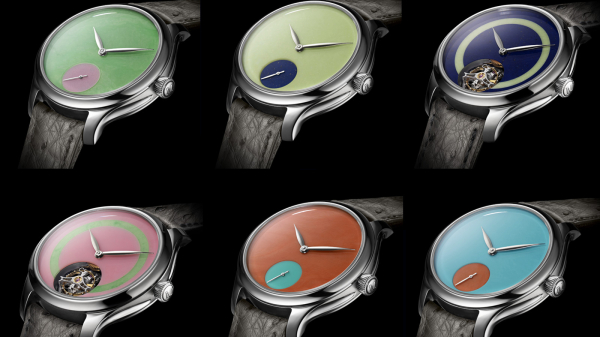 H. Moser & Cie. Launch Endeavour Concept Pop Collection with Vivid Precious Stone Dials