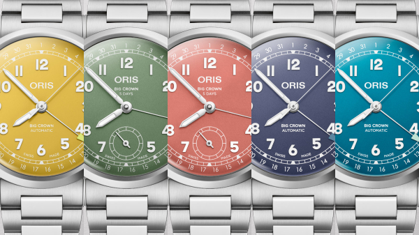 Oris Updates Big Crown Pointer Date with Vibrant Colours and Alternative Movement