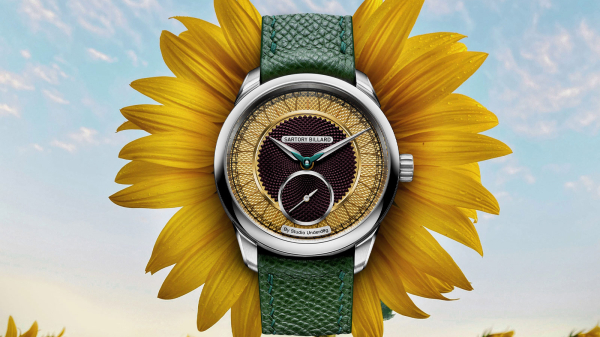 Sartory Billard by Studio Underd0g SB05 Sunfl0wer Blooms in Guilloché