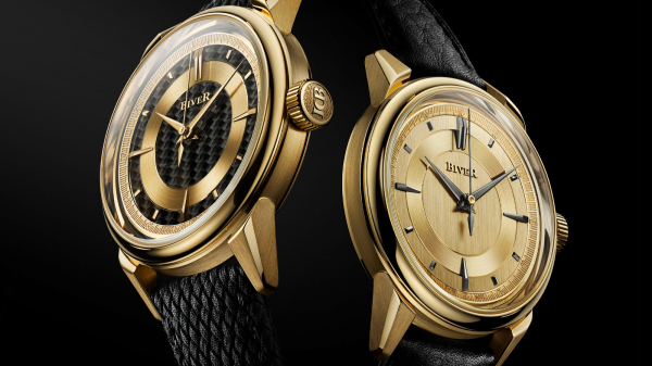 Biver Automatique Yellow Gold and Atelier Series Carbon Edition Juxtaposes Modern and Classic Styles