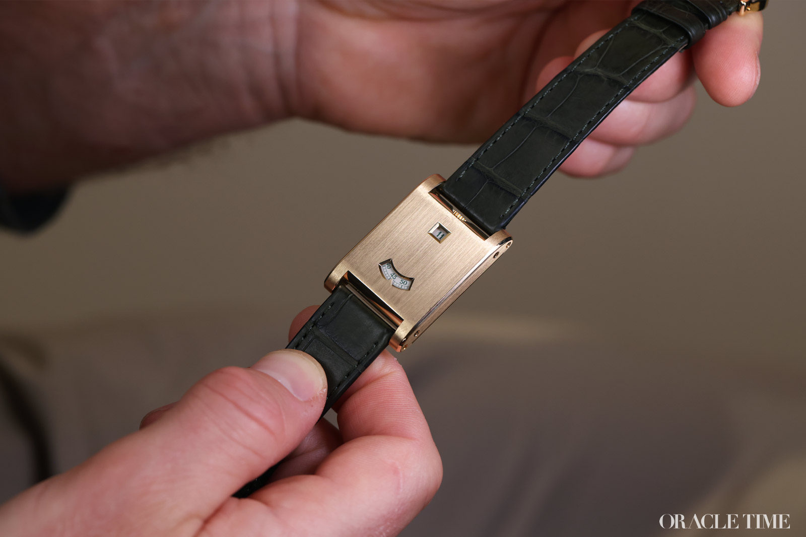 Cartier Privé Tank à Guichets