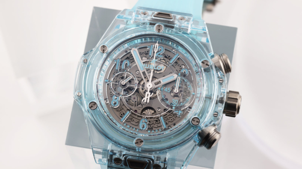 Hublot Big Bang Unico Water Blue Sapphire Watch Review
