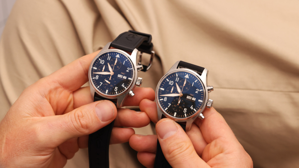 IWC’s Pilot’s Watch Chronograph 41 and 43 APXGP F1 Movie Watch Review