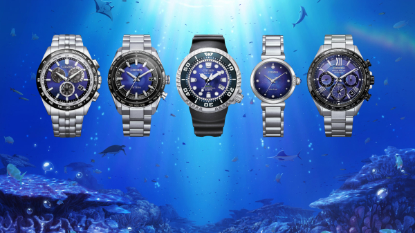 Citizen Launch Unite with Blue Limited Collection Featuring Six “Sea of Silence” Watches