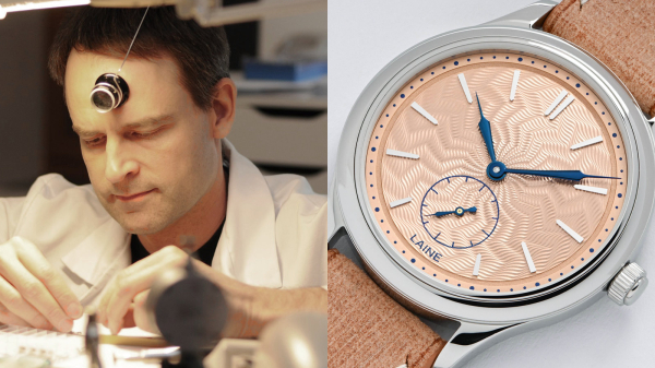 Laine are the Masters of Independent Guilloché Dials