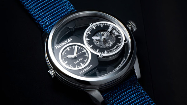 Technik 4X Fuse the Art of Mechanical and Quartz Design in a Single Watch