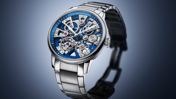 Arnold & Son Launch New Nebula 40 Steel Blue Edition with Impressive Skeleton Display