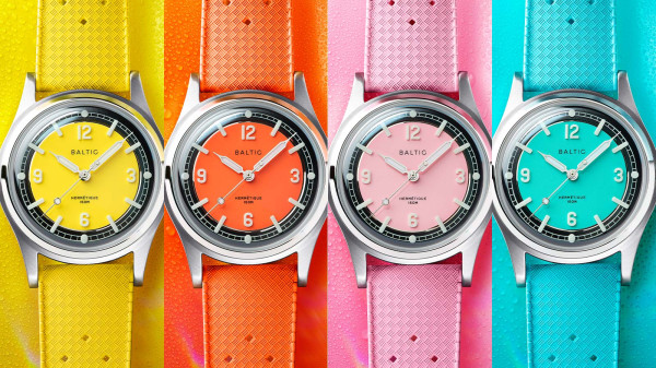 The Baltic Hermétique Summer Collection is an Accessible Alternative to the Rolex Oyster Perpetual