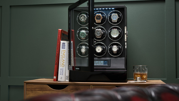 Barrington Watch Winders Balance Cool Tech with Sleek Utility