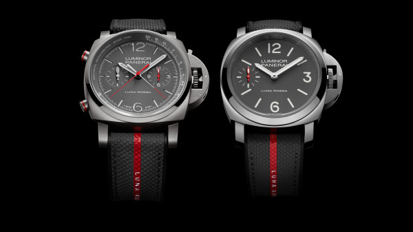 Panerai Introduce Luminor Tre Giorni Luna Rossa and Chrono Flyback Titanio in Matte Grey