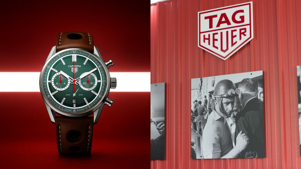 Tag Heuer Launch Carrera Chronograph x Festival of Speed in British Racing Green