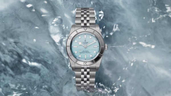 Tudor Launch Black Bay 54 “Lagoon Blue” with Sand Dial