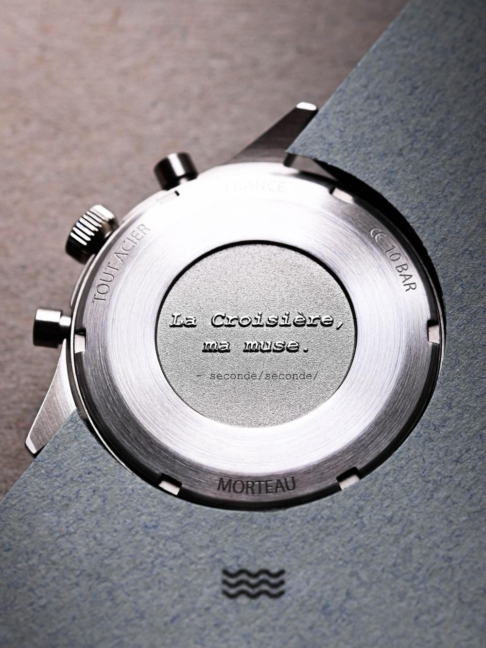 Yema seconde/seconde/ Yachtingraff Caseback