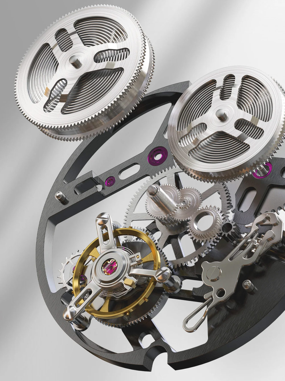 Agelocer Sapphire Flying Tourbillon