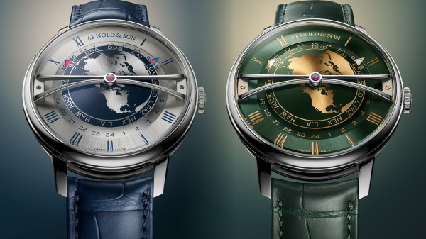 Arnold & Son Introduce Globetrotter 42 Steel Model with More Wearable Size