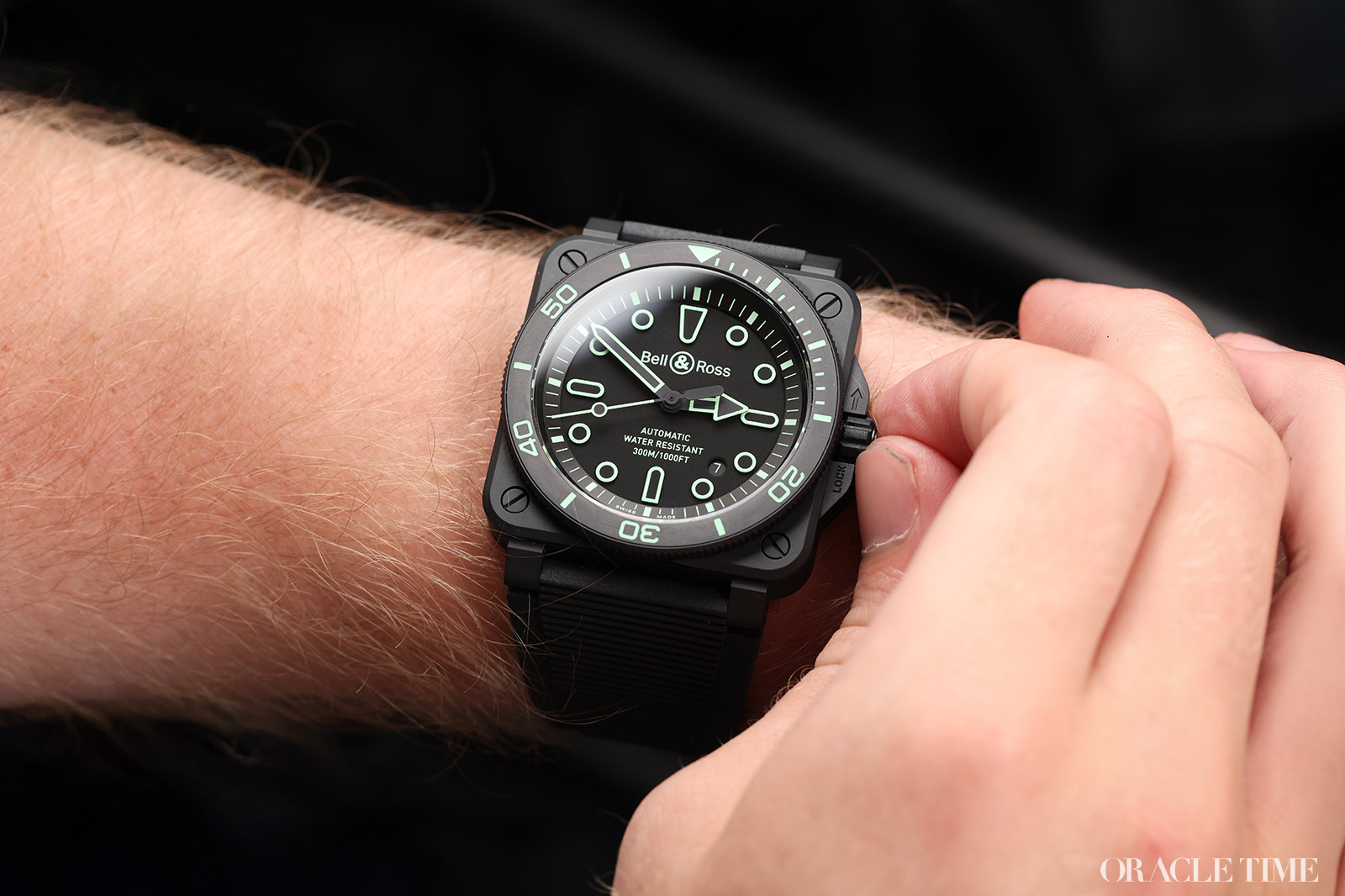Bell & Ross BR-03 Diver Lum Outline