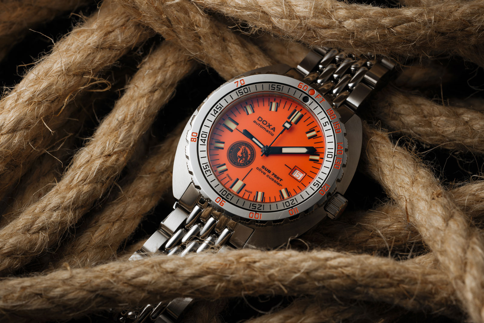 Doxa Relaunch SUB 750T Collection with Clive Cussler Limited Edition