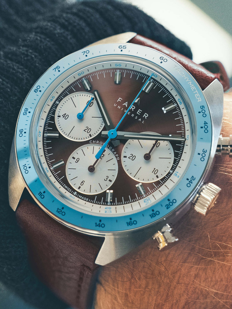 Farer Chrono-Sport Carnegie Titanium