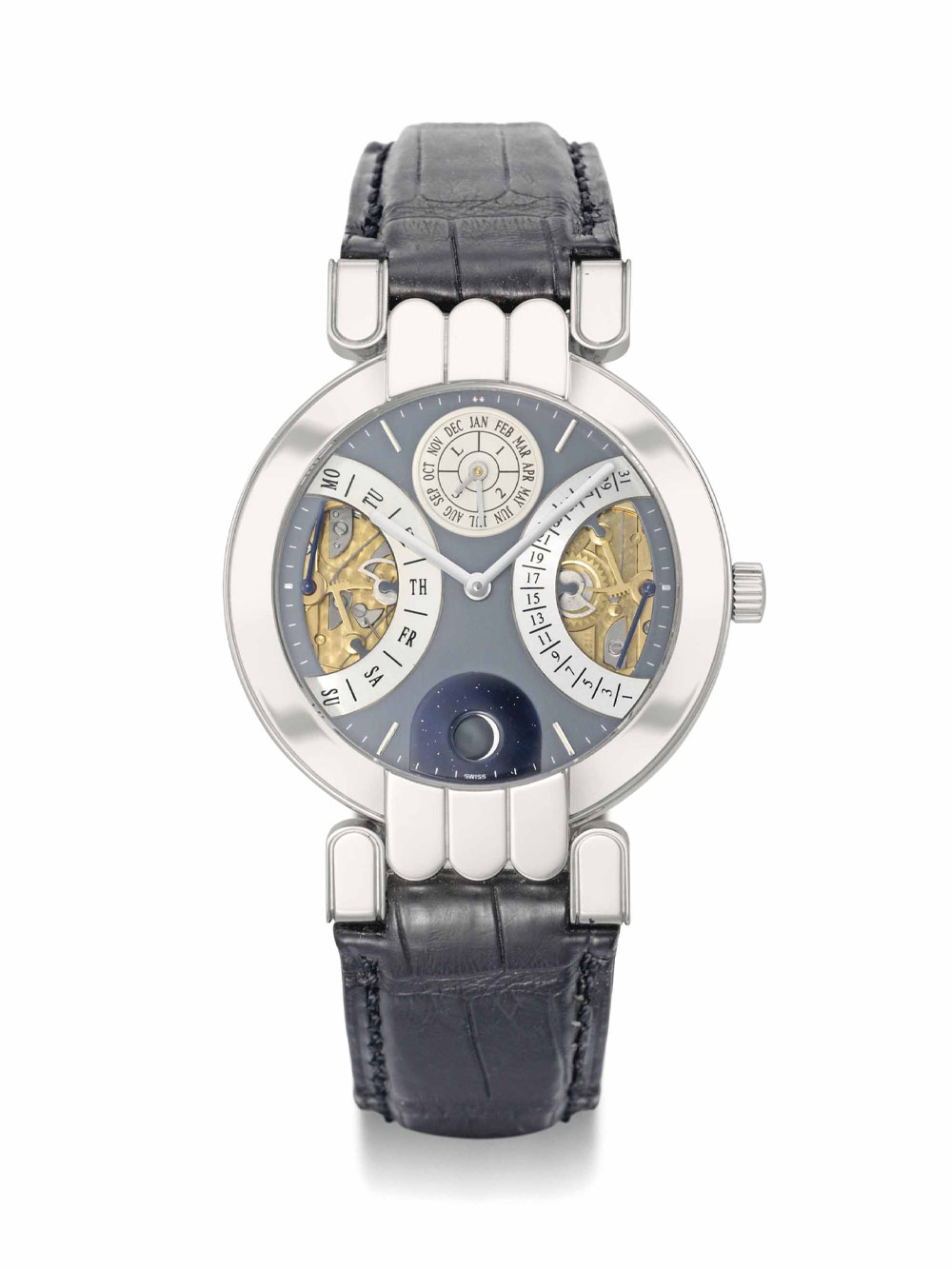 Harry Winston Premier Excenter Perpetual Calendar Model 1989