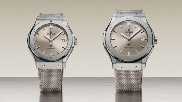 Hublot Classic Fusion Essential Taupe Shows that Less is More