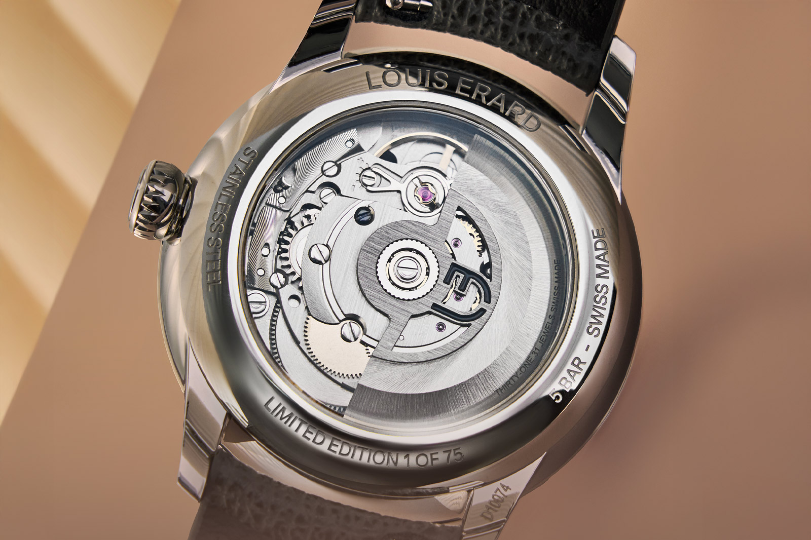 Louis Erard La Petite Seconde x 75th Anniversary Seddiqi 