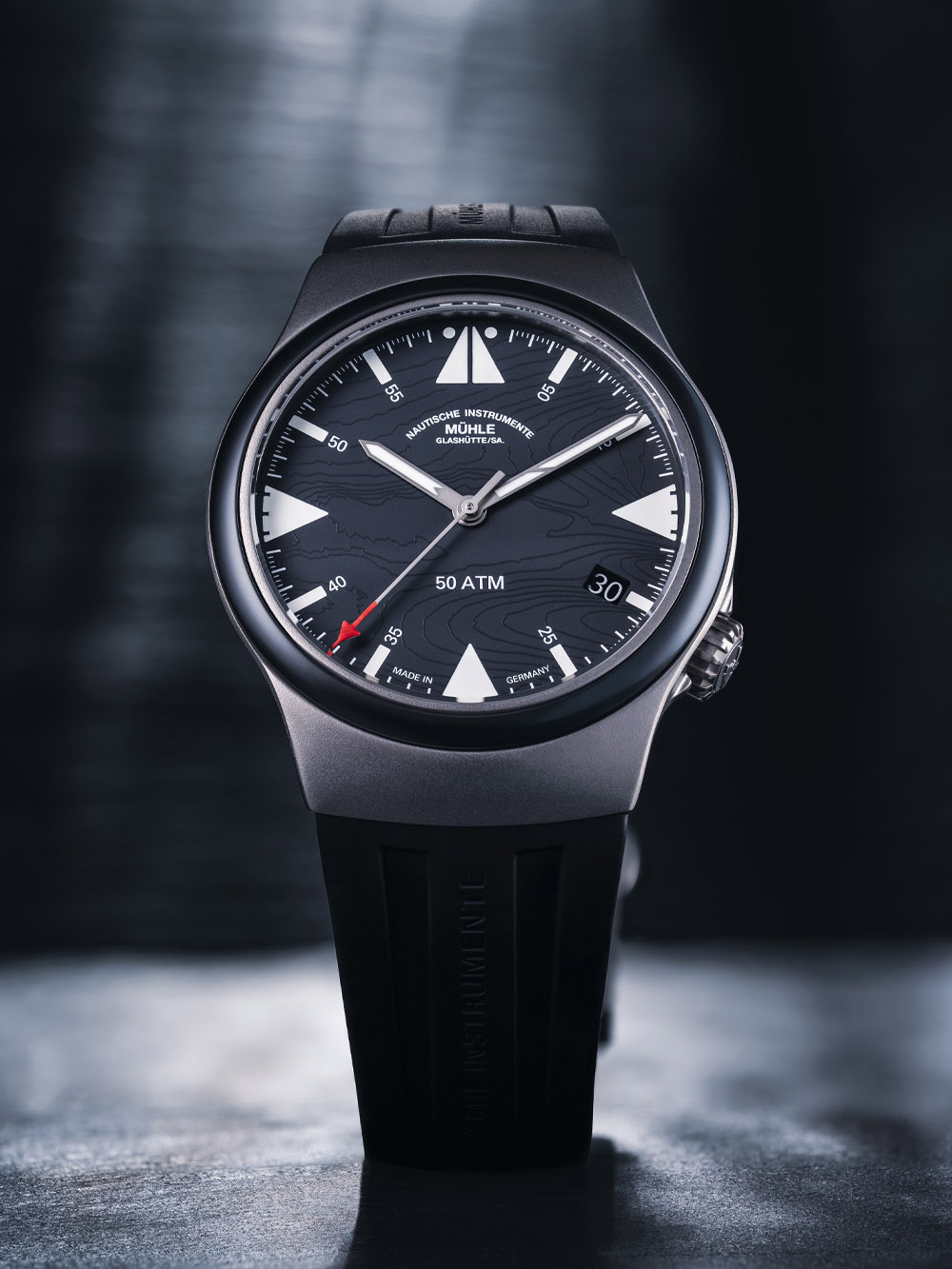 Mühle-Glashütte S.A.R. Mission-Timer 160 Years DGzRS