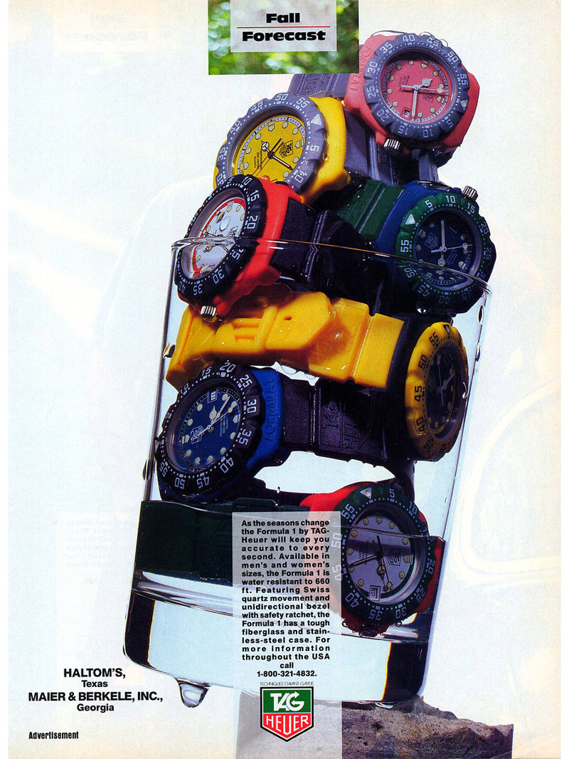 Tag Heuer Formula 1 Advert