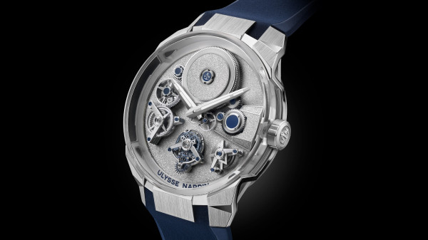 Ulysse Nardin Blast Free Wheel Maillechort with Award Winning Constant Force Tourbillon