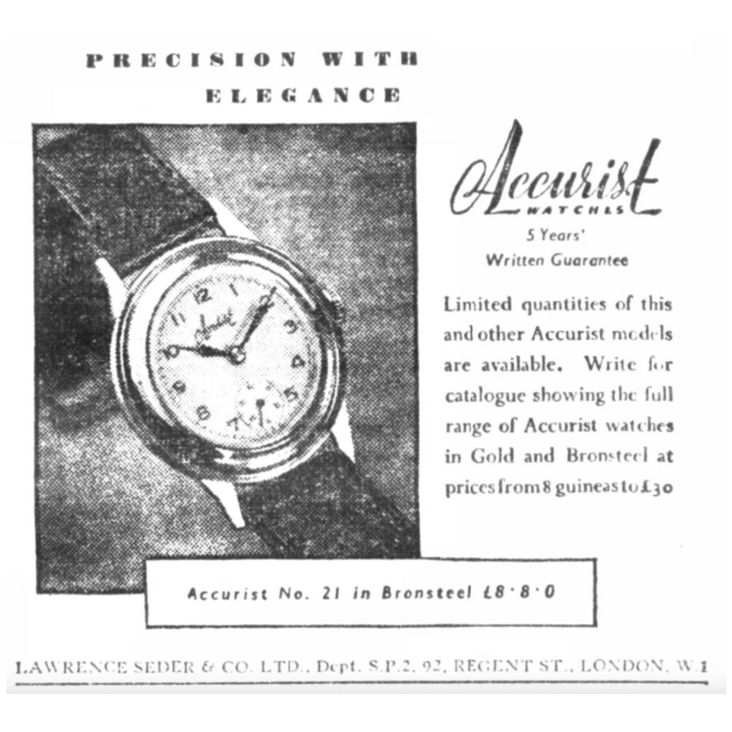 Accurist History 1946